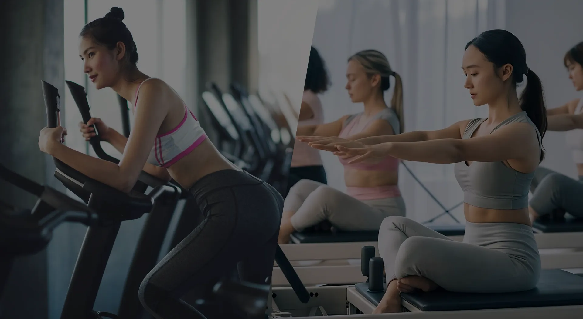 フィットネスジム・ピラティススタジオ向け予約システムのイメージ