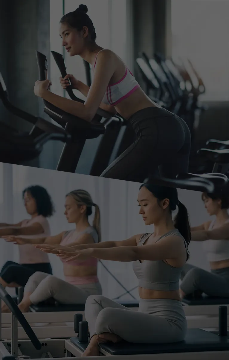 フィットネスジム・ピラティススタジオ向け予約システムのイメージ